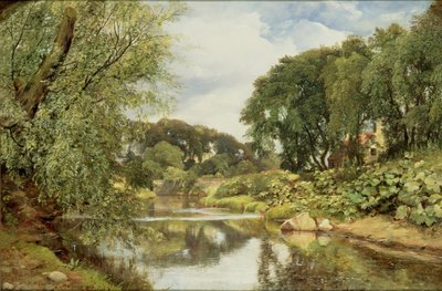 The Water of Leith, 1853 by Horatio McCulloch